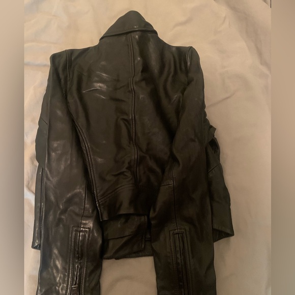 ABERCROMBIE GENUINE LEATHER JACKET - Picture 3 of 5